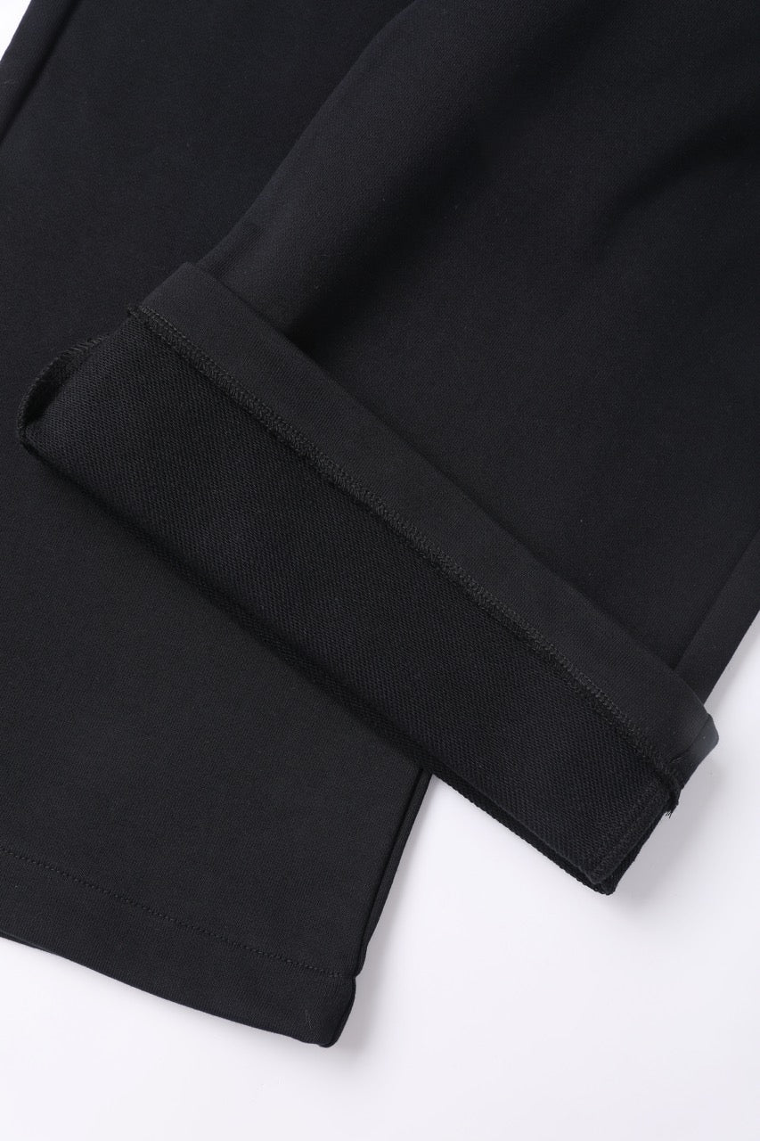 LINDEN Straight Sweatpants Black