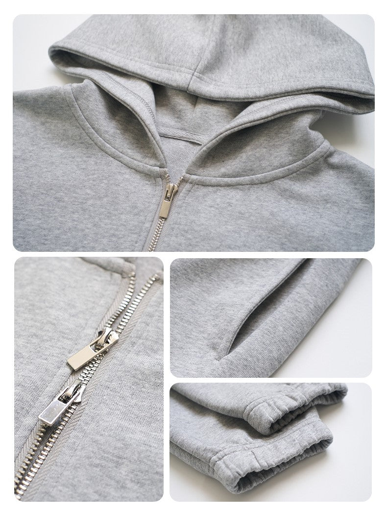 Scuba Knit Boxy Hoodie