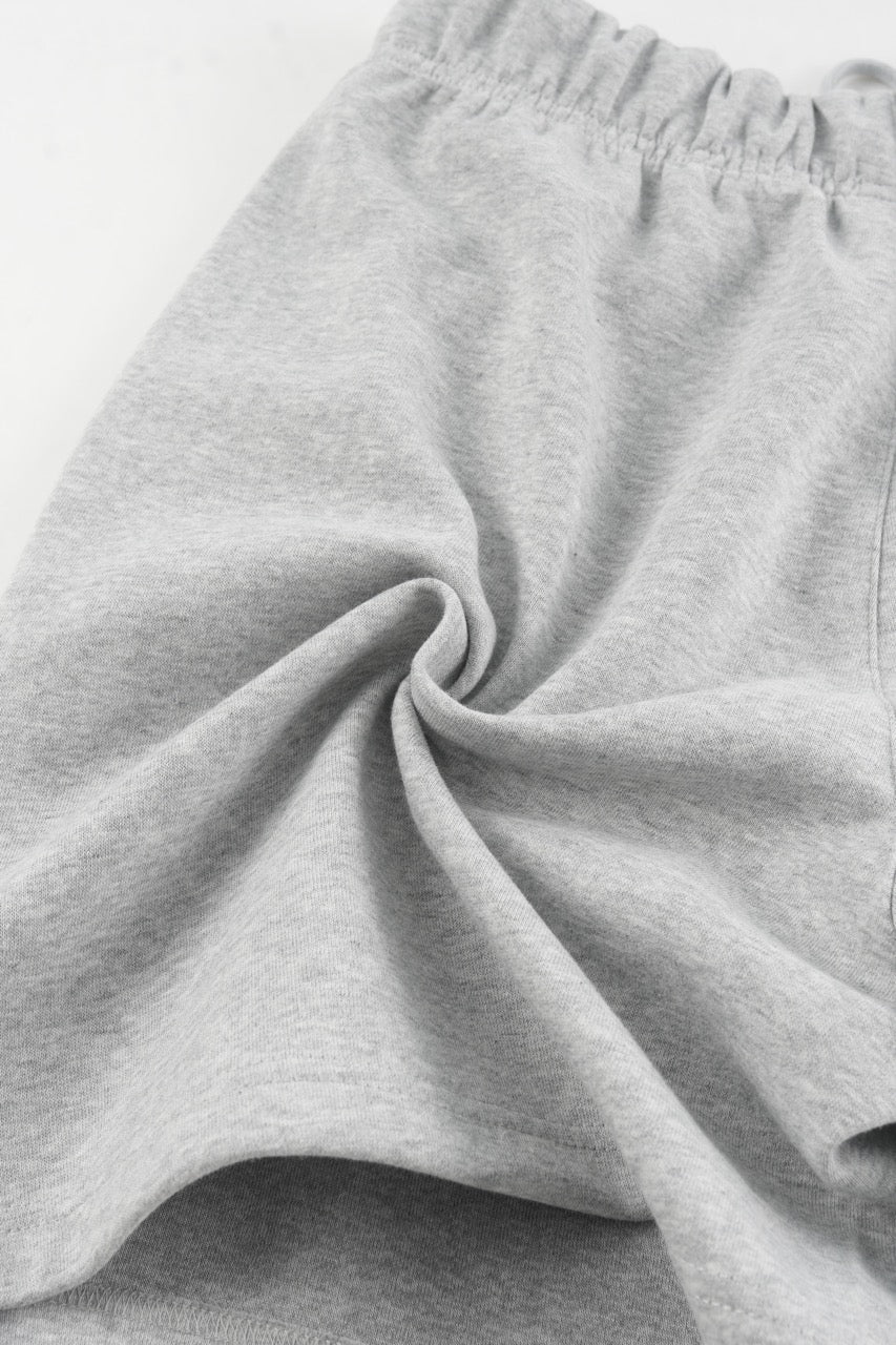 Scuba Knit Shorts Grey