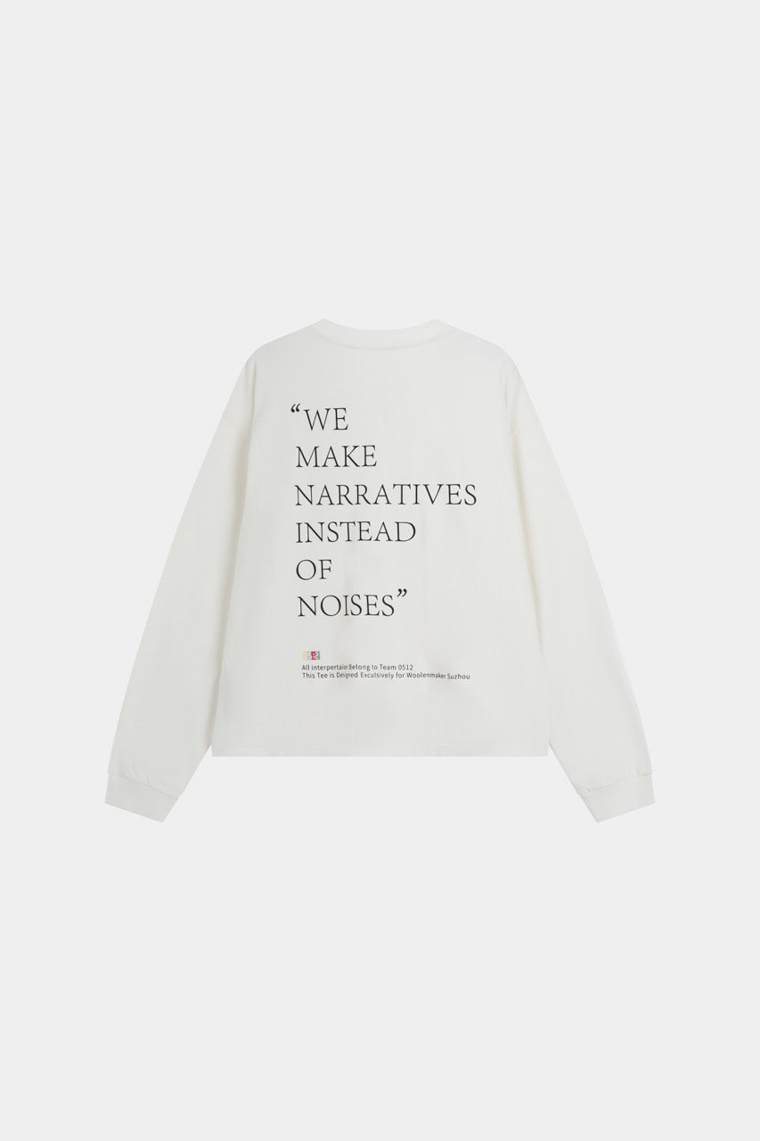 LINDEN Sweatshirt White