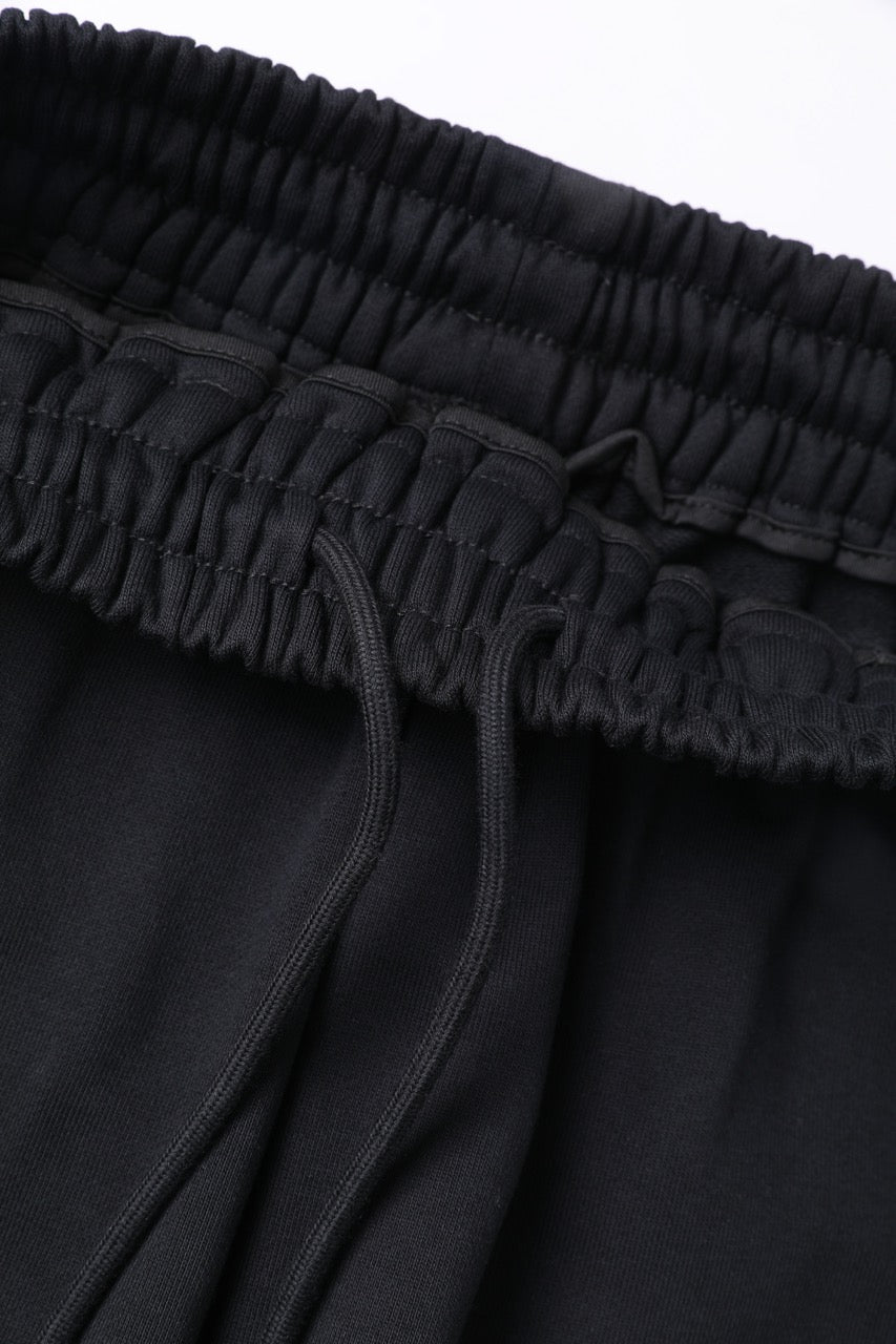 LINDEN Straight Sweatpants Black