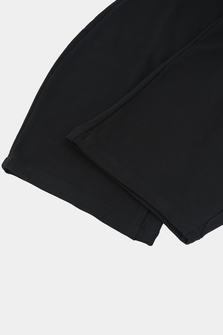 Double-Waist sweatpants Black
