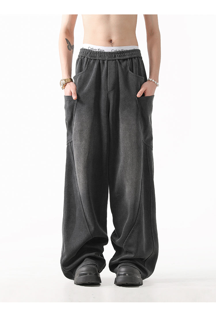 Artful Loose-fit Washed sweatpants WM185ZQ9935