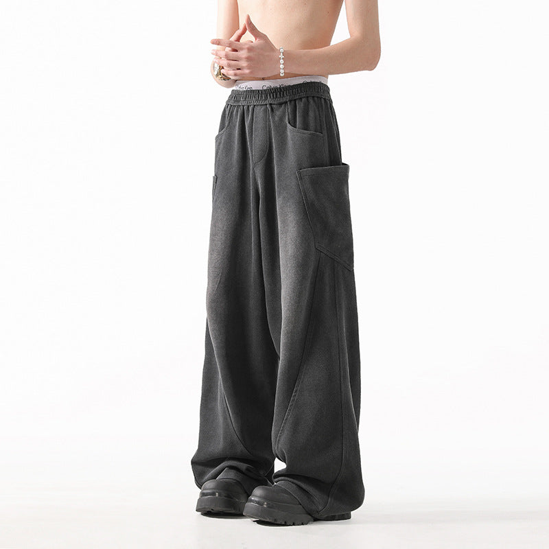 Artful Loose-fit Washed sweatpants WM185ZQ9935