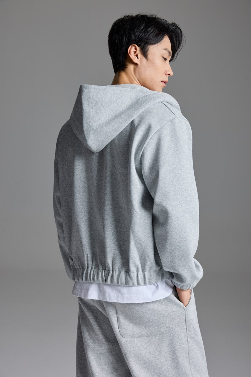 Scuba Knit Boxy Hoodie