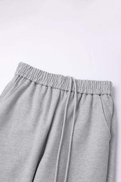 LINDEN Straight Sweatpants Grey