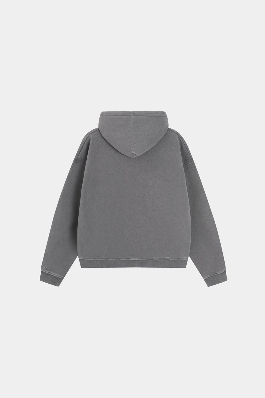 LINDEN Zip Jacket CHARCOAL