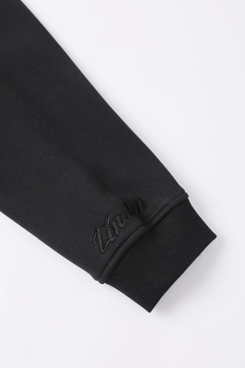 LINDEN Zip Jacket Black