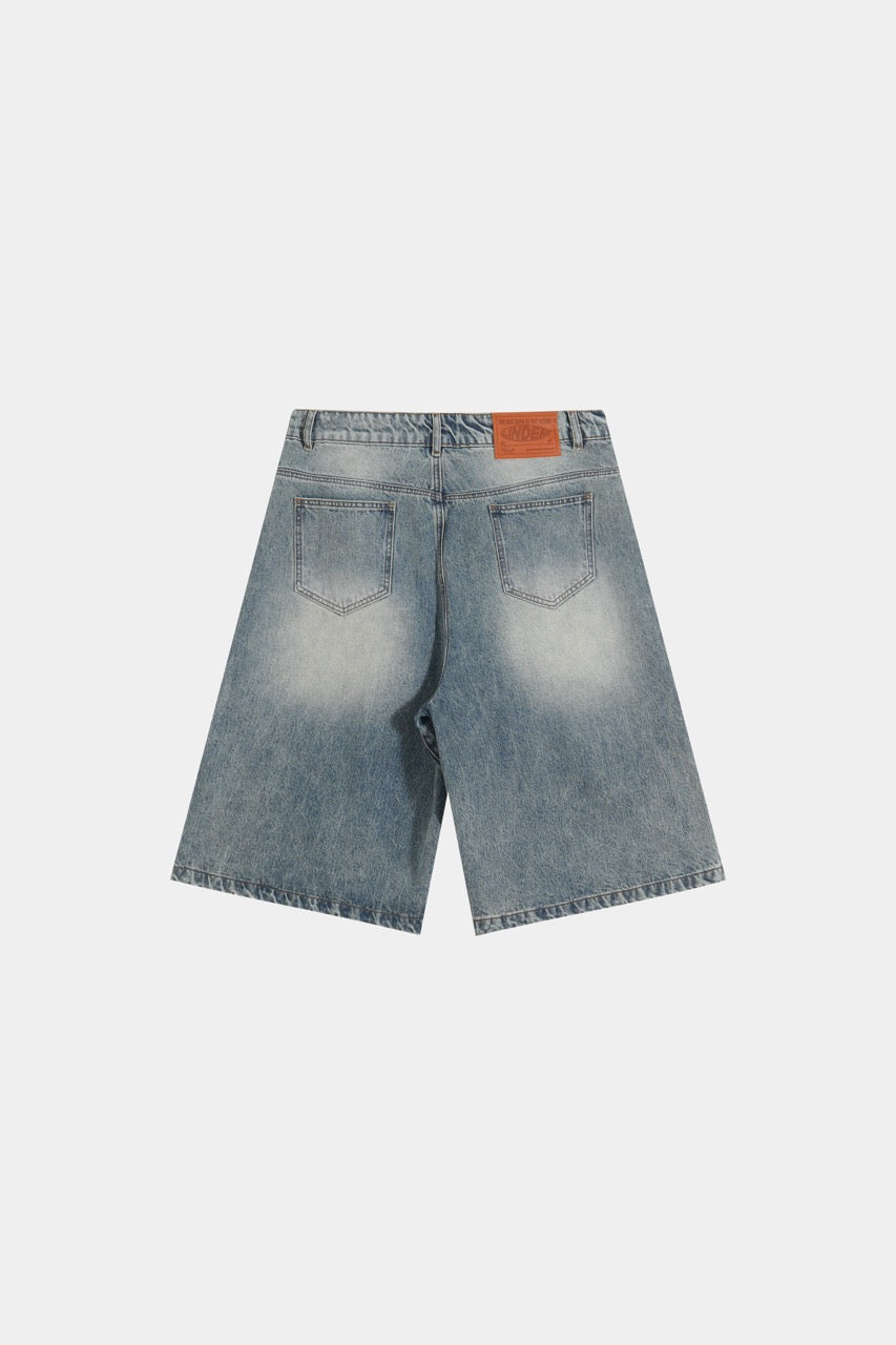 Baggy Denim Shorts