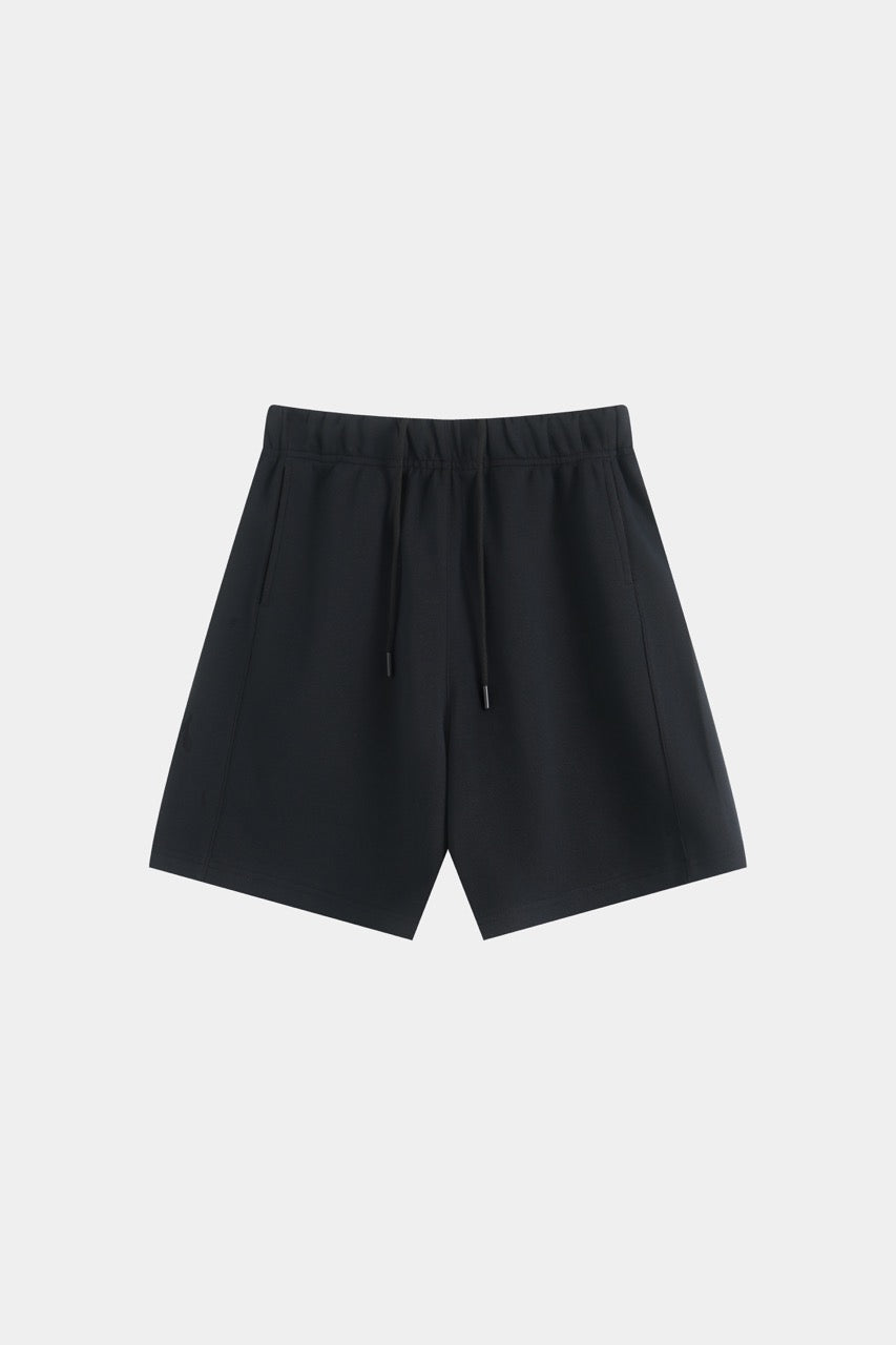 Scuba Knit Shorts Black