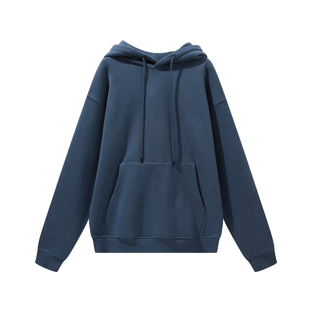 Velvet solid color hooded sweatshirt WM168BE2622