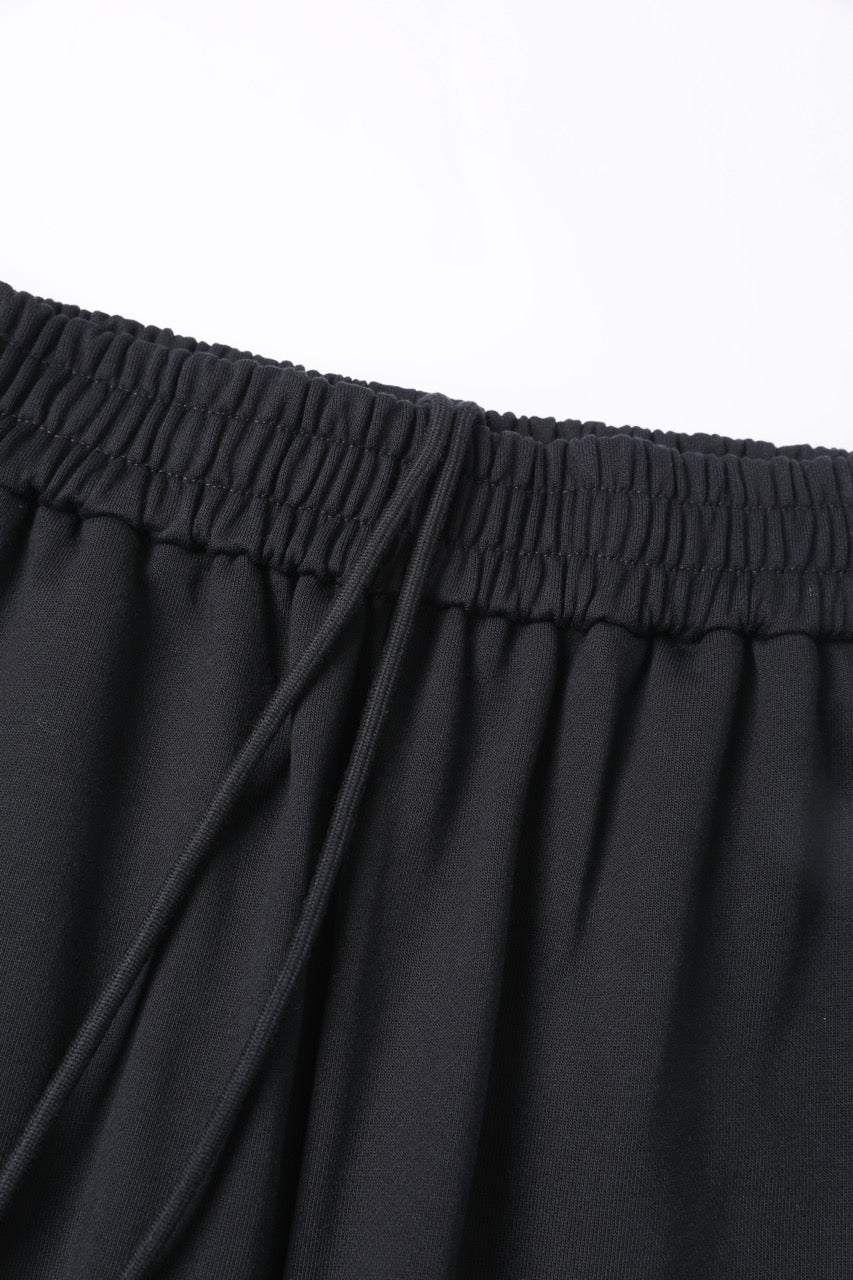 LINDEN Straight Sweatpants Black