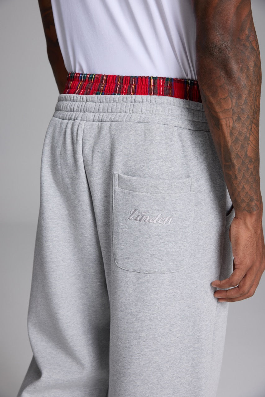 LINDEN Boxer Sweatpants Grey