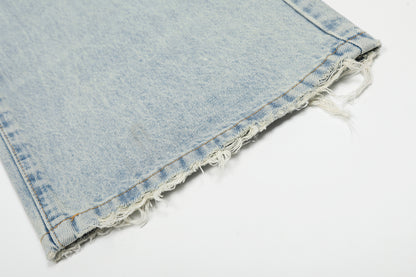 Basic Blue Loose-Fit Jeans WM236