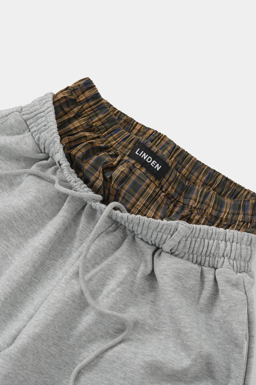 Double-Waist sweatpants Grey