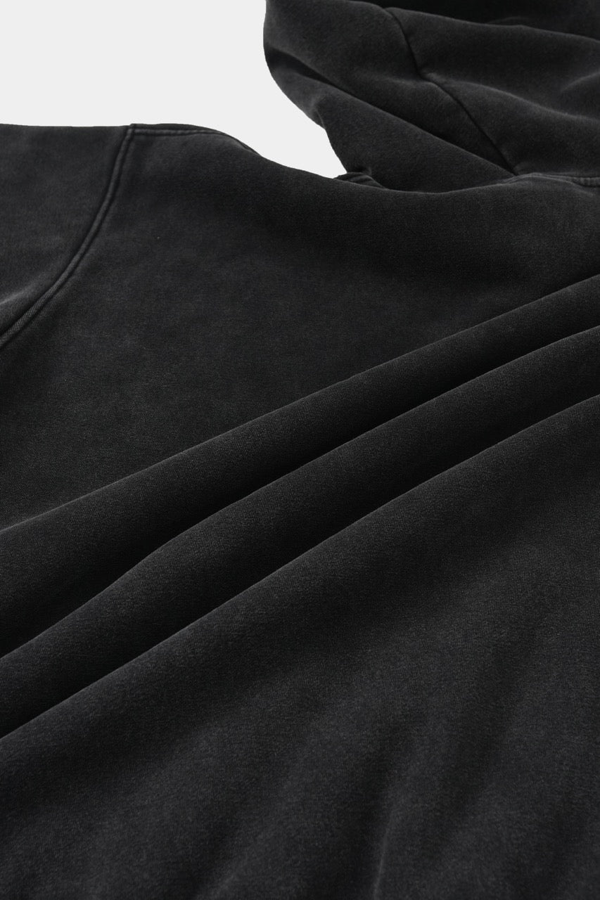 Basic vintage hoodie Black