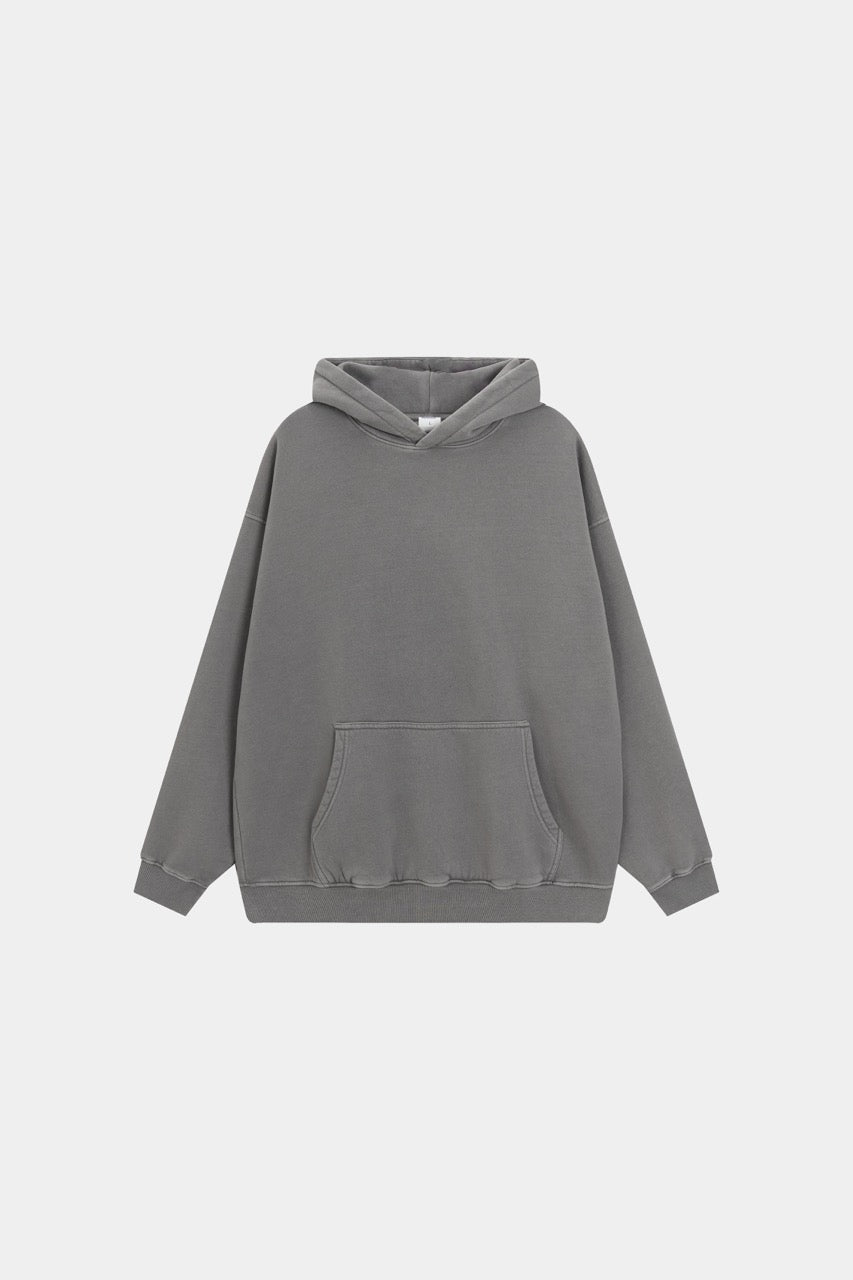 Basic vintage hoodie Grey