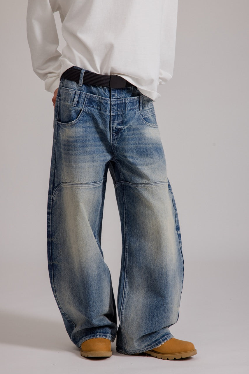 DOUBLE WAIST SELEVDGE DENIM
