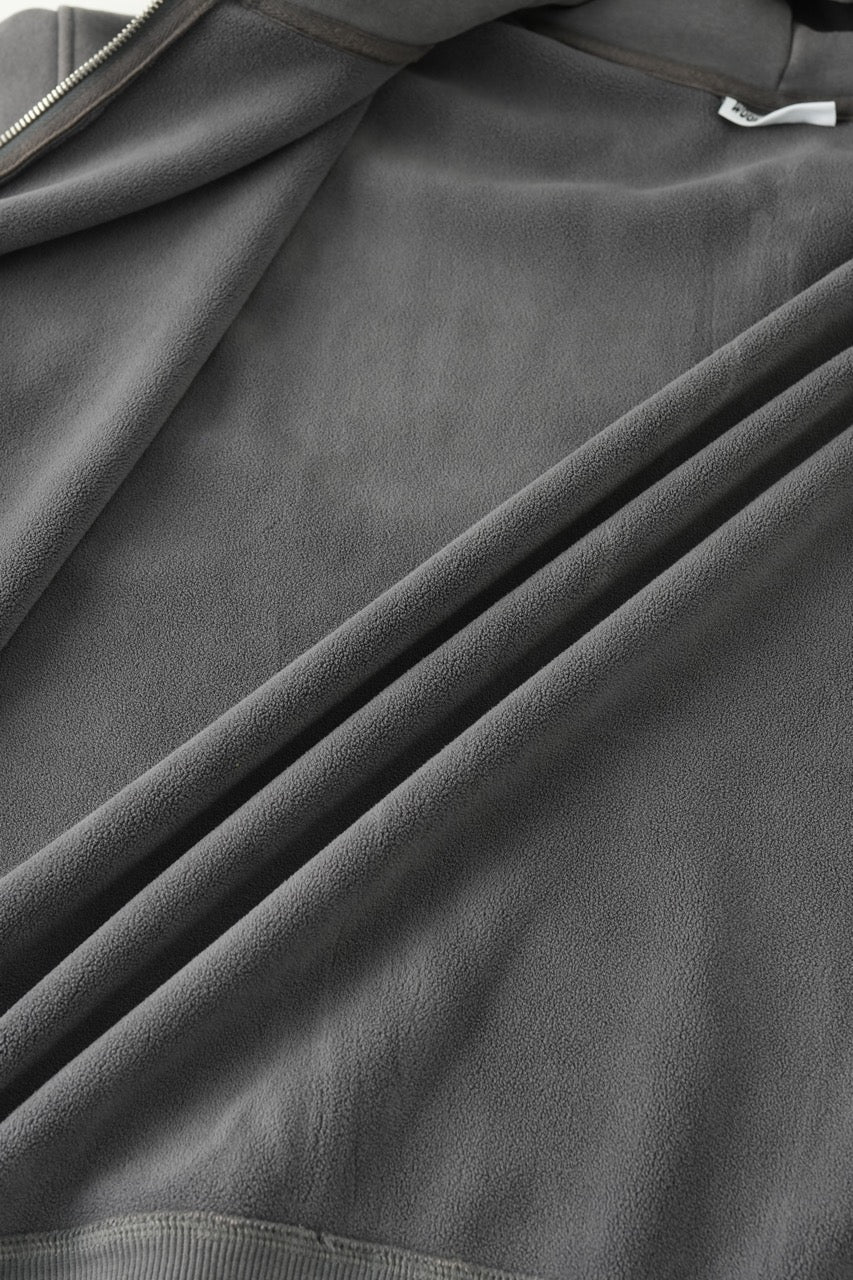 LINDEN ZIP JACKET CHARCOAL