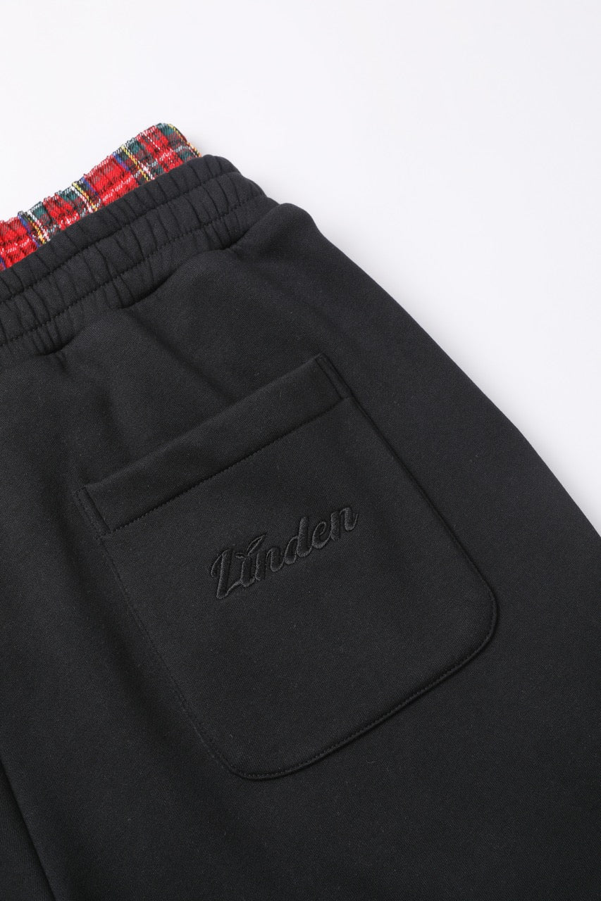 LINDEN Boxer Sweatpants Black