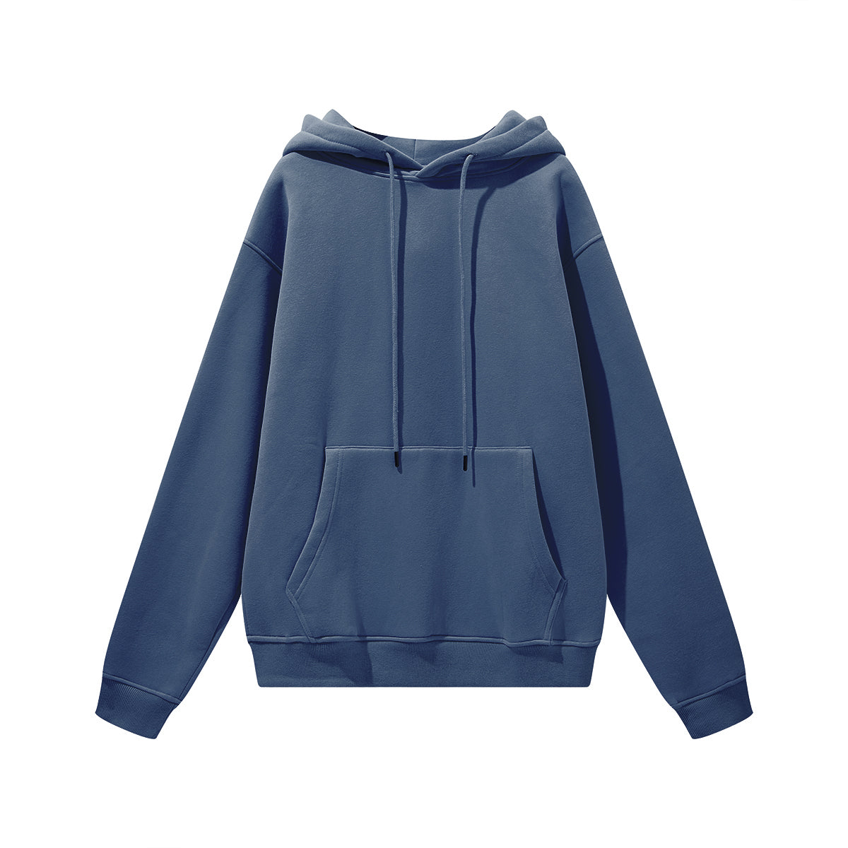 Velvet solid color hooded sweatshirt WM168BE2622