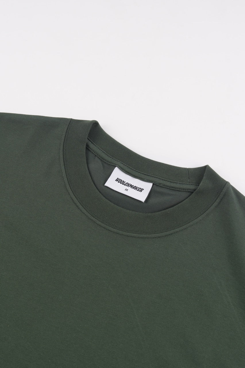 Drop Shoulder T-shirt ForestGreen