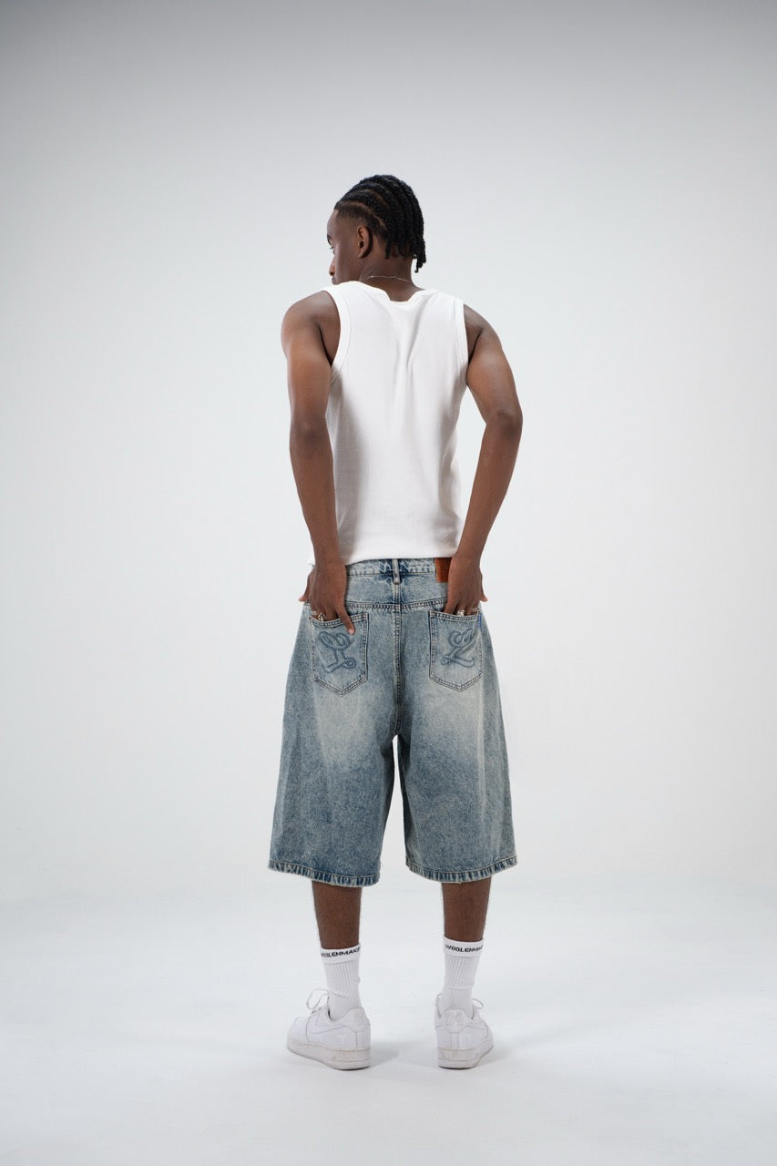 Baggy Denim Shorts