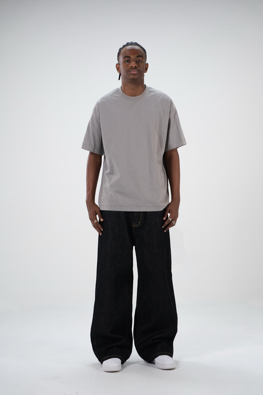 Drop Shoulder T-shirt Midgrey