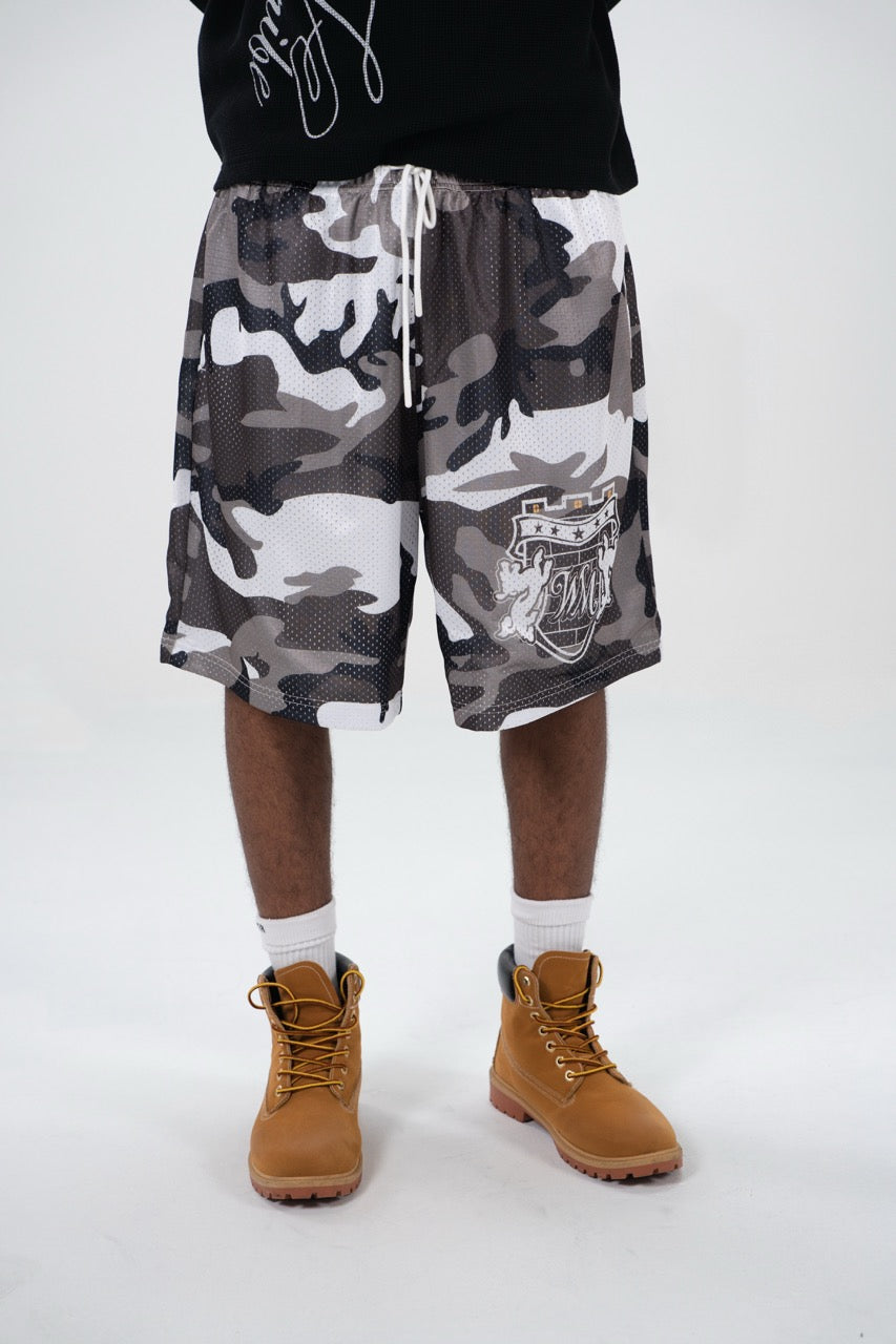 Mesh Shorts - Camo