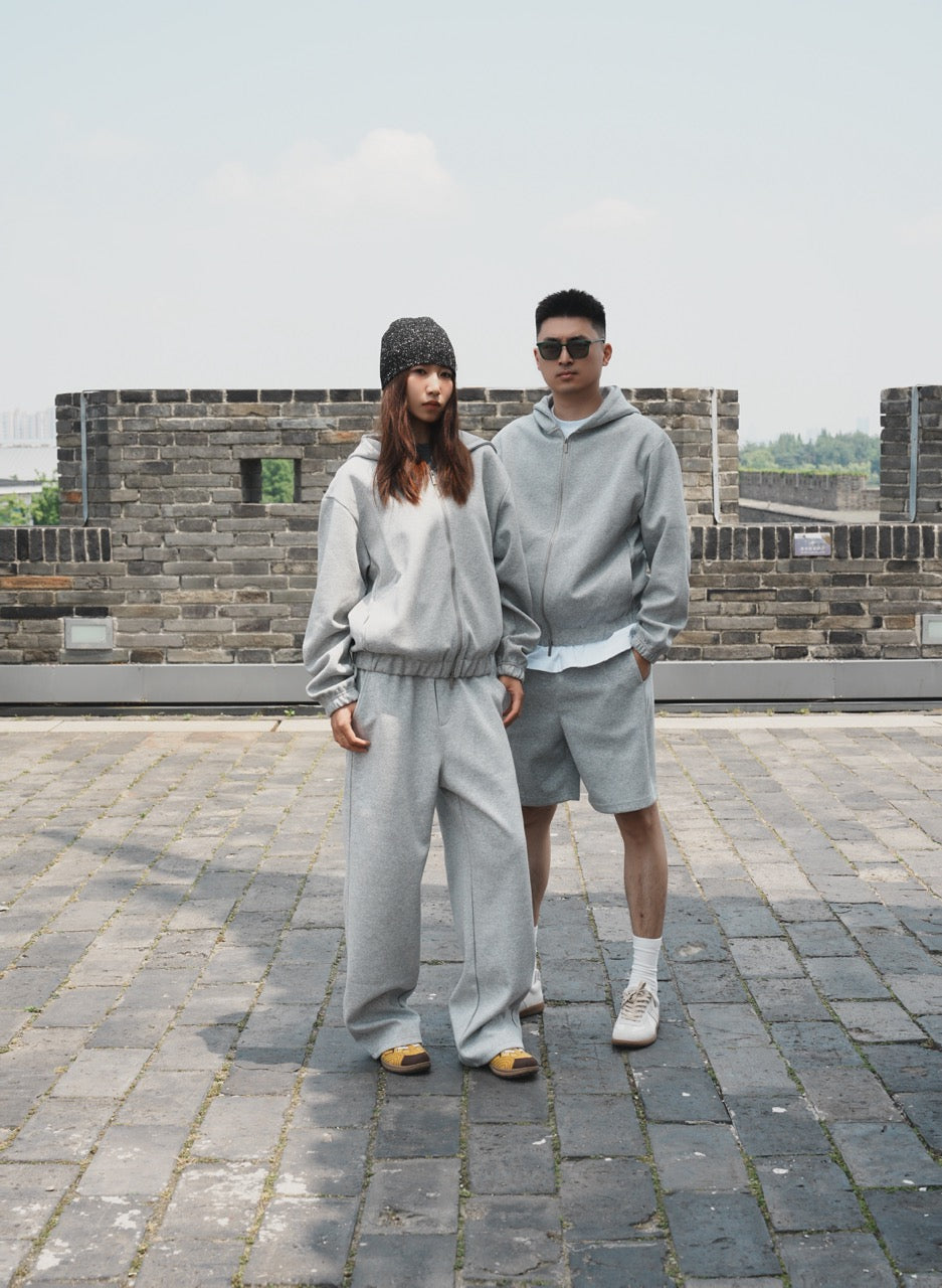 Scuba Knit Boxy Hoodie