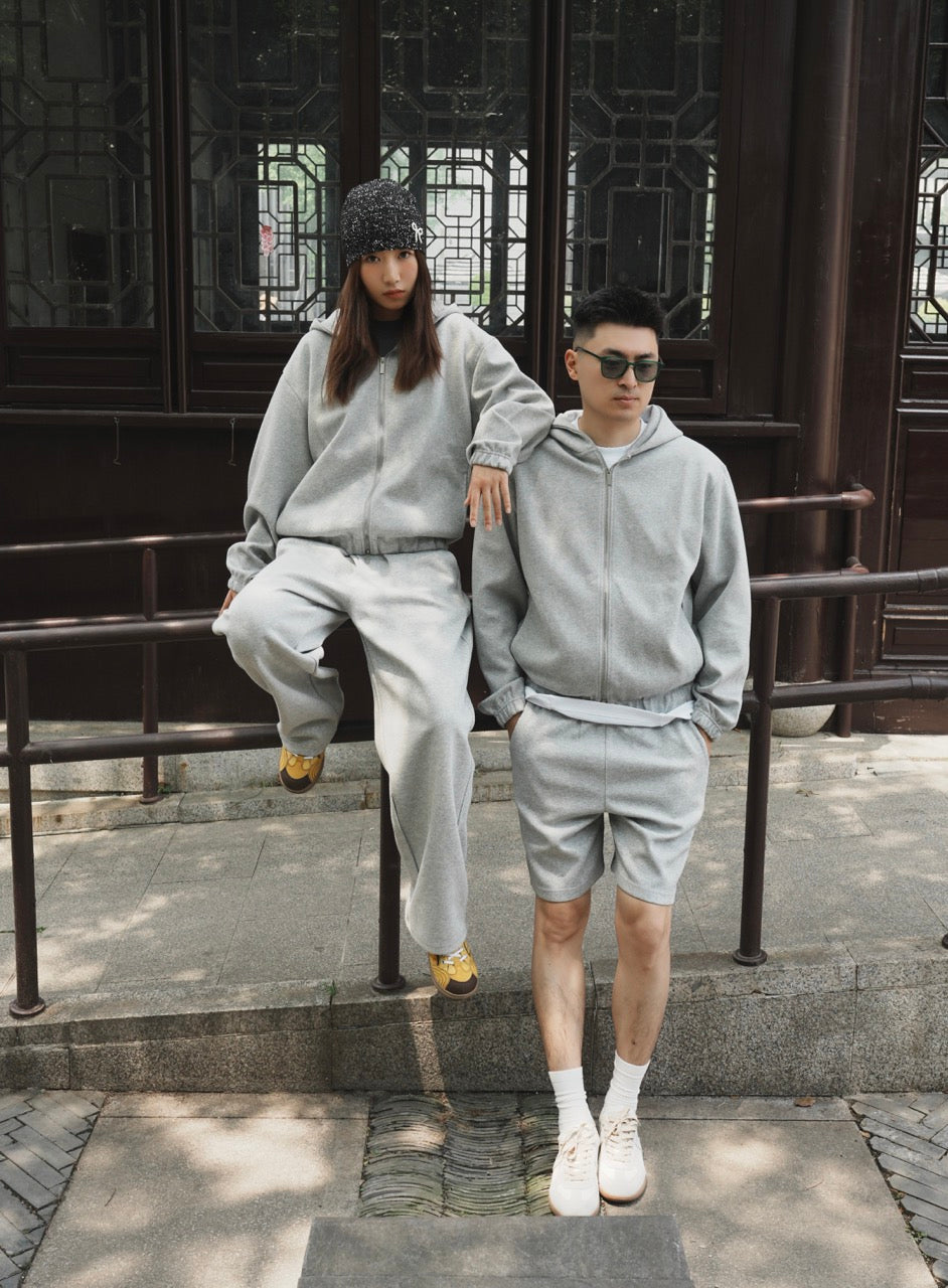 Scuba Knit Boxy Hoodie
