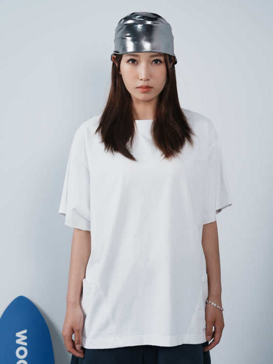 Cotton Double-Side Pocket Tee