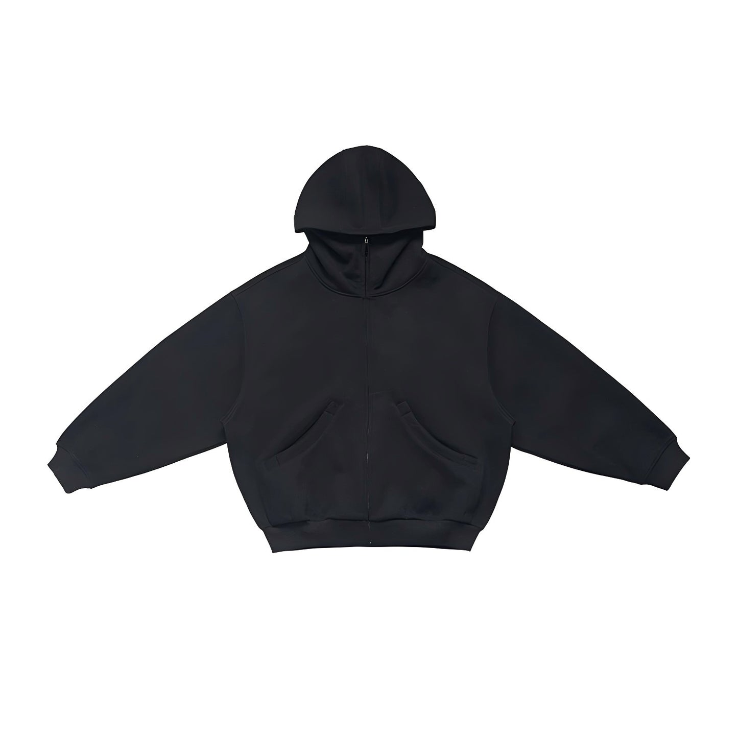 (CNY SHIP IN  2 WEEKS)Scuba knit boxy hoodie WM193UNF8898