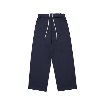 Scuba knit sweatpants Black