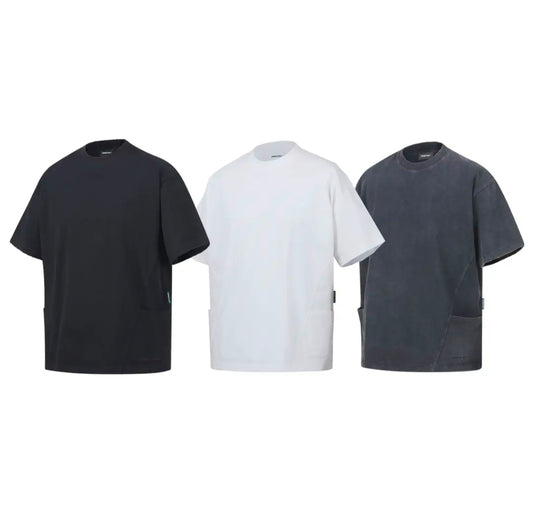Cotton Double-Side Pocket Tee