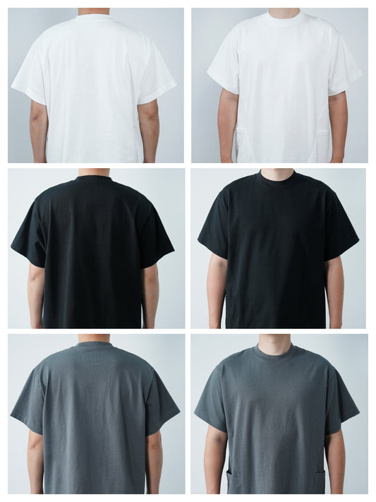 Cotton Double-Side Pocket Tee