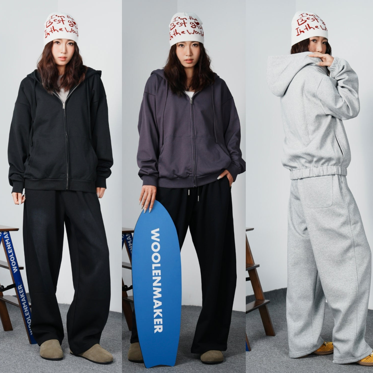 Scuba Knit Boxy Hoodie