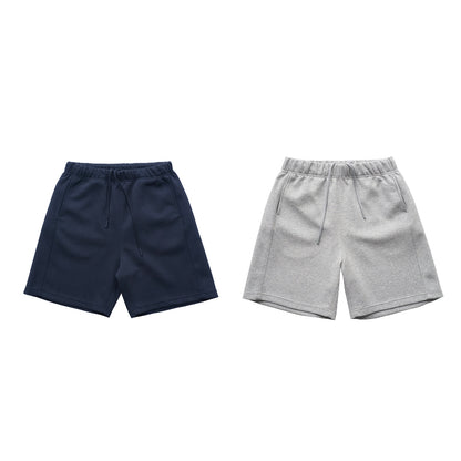 Scuba Knit Shorts Grey