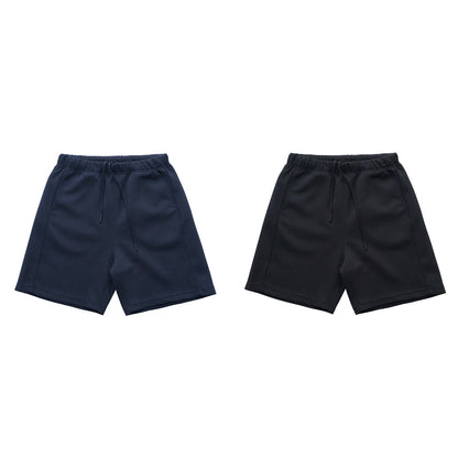 Scuba Knit Shorts Grey
