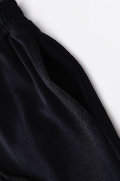 Double-Waist sweatpants Black