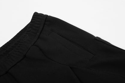 Scimitar-silhouette sweatpants WM191