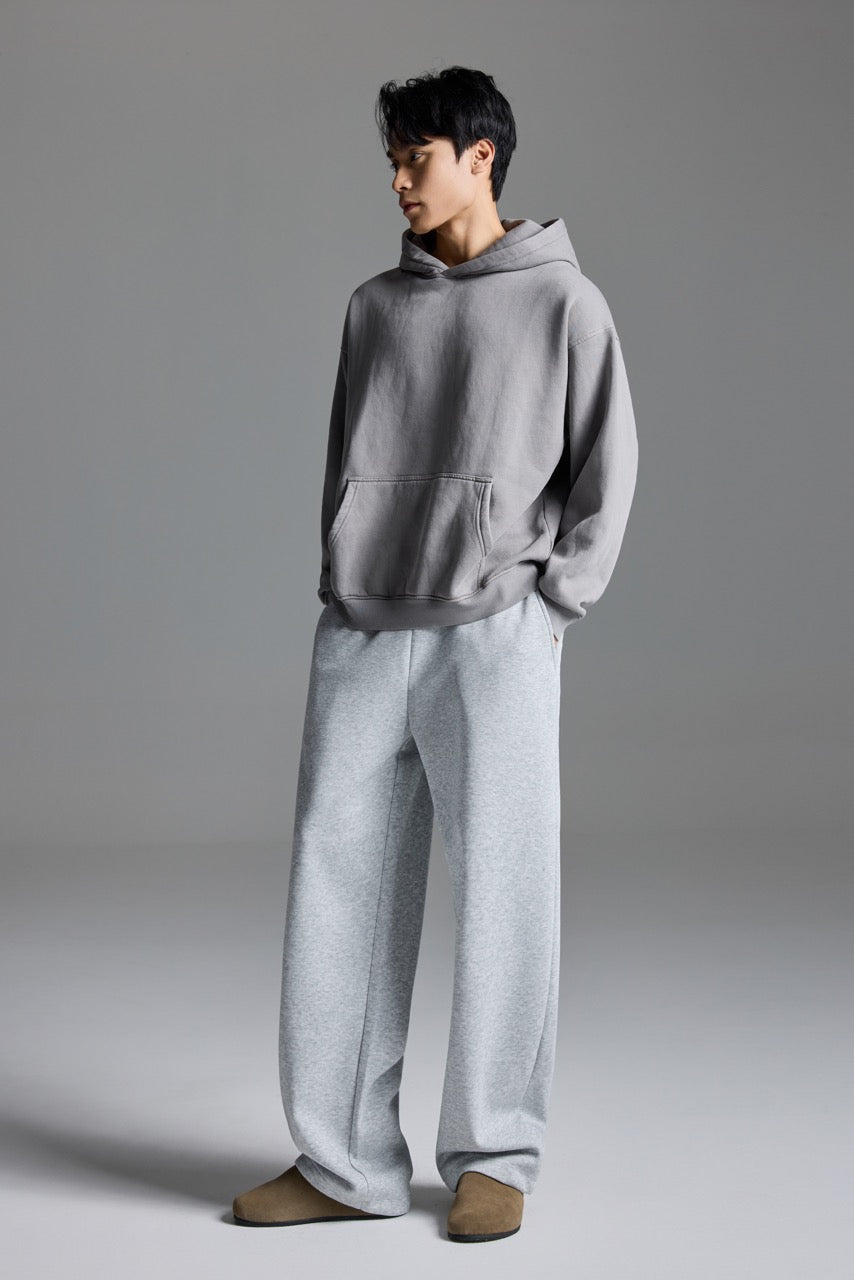 Basic vintage hoodie Grey