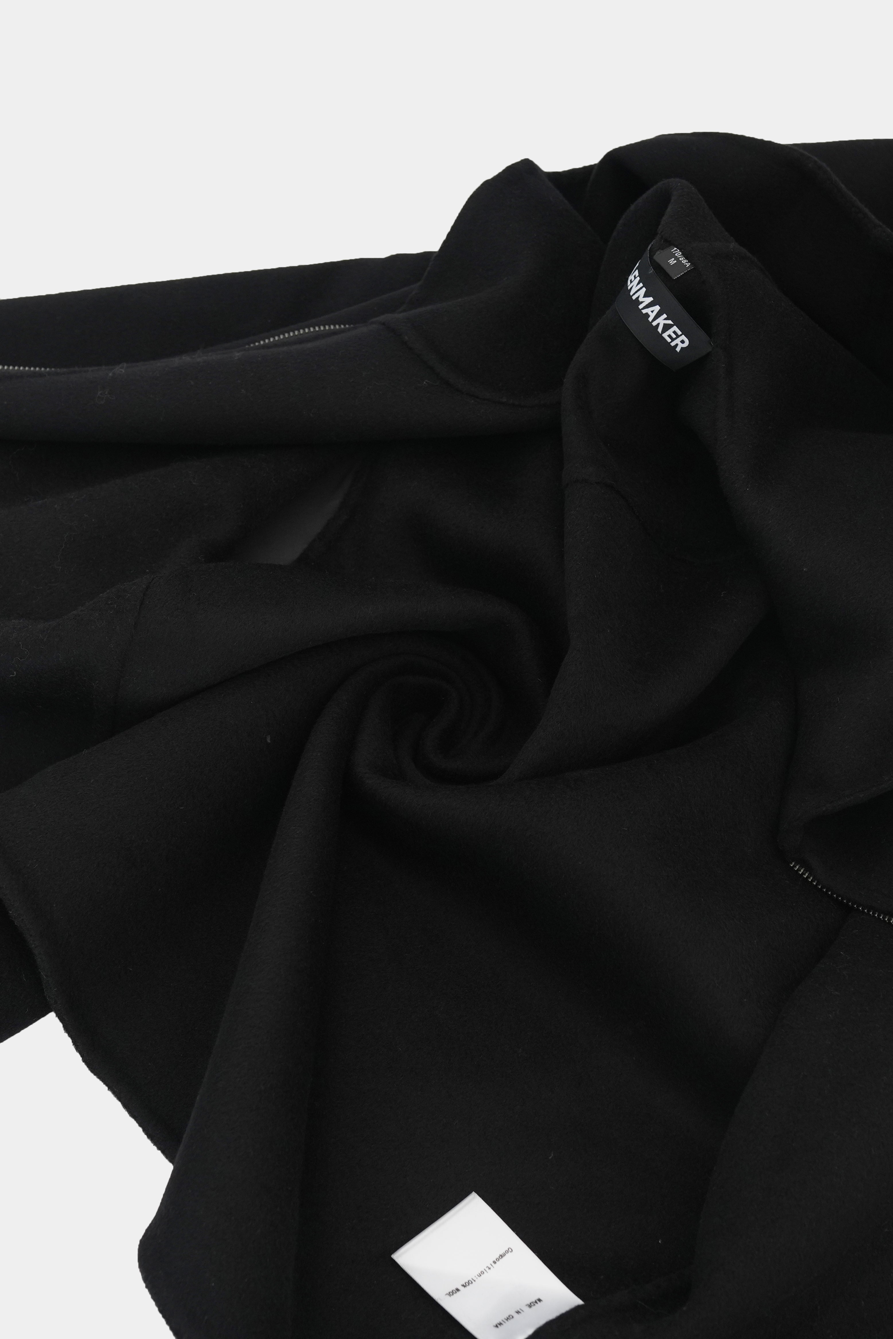 HANDMADE Wool Hooded Jacket