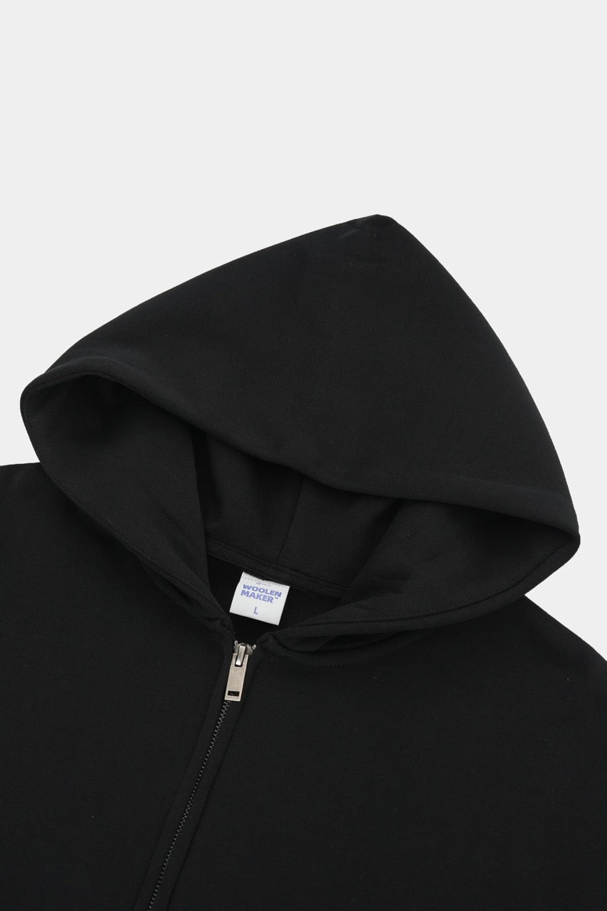 LINDEN Zip Jacket Black