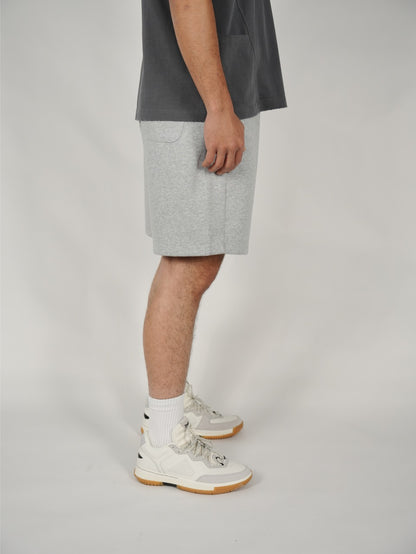 Scuba Knit Shorts Grey