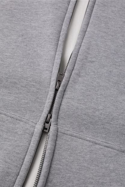 LINDEN Zip Jacket Grey