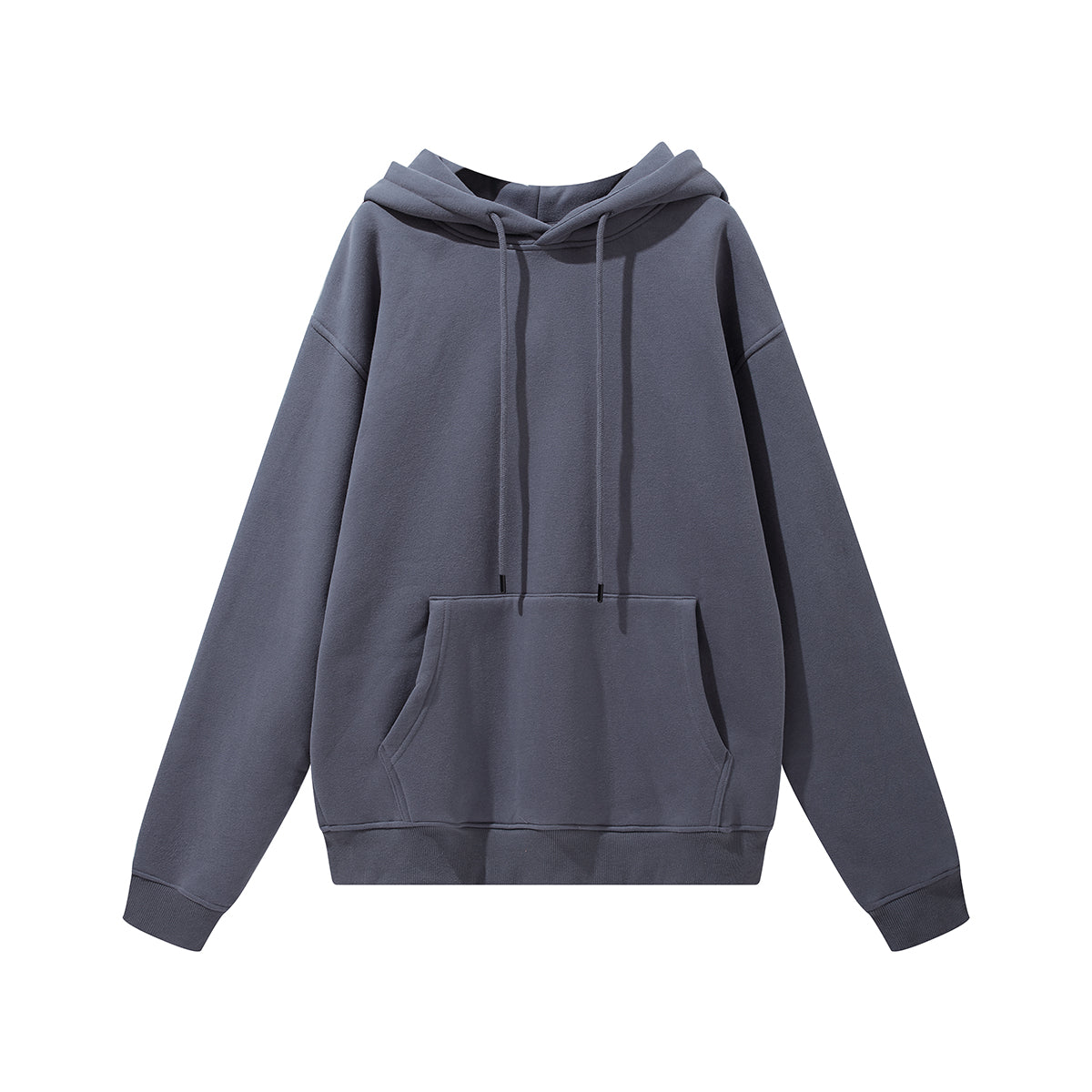 Velvet solid color hooded sweatshirt WM168BE2622