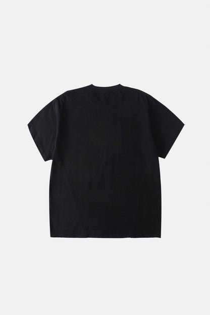 Two-Pack Cropped Tee Black
