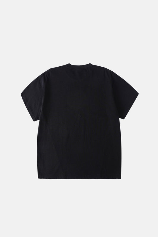 Two-Pack Cropped Tee Black