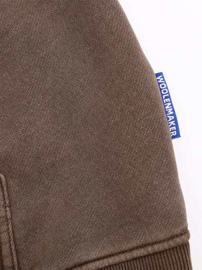 Basic vintage hoodie Coffee